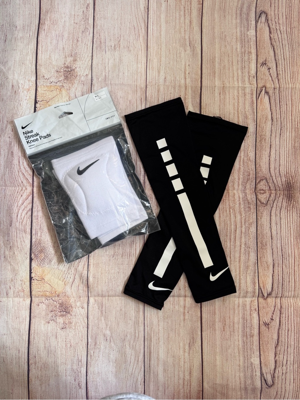 Nike Streak Volleyball Knee Pads and Arm Sleeves